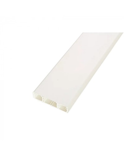 Кабельный канал 60х16х2000мм с перегородками (белый) SPL (060001S) в Абакане Кабель-канал Pintop.ru