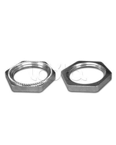 Гайка заземляющая M25x1,5 никел. латунь DKC 6006EMC-25 в Абакане Крепеж Pintop.ru