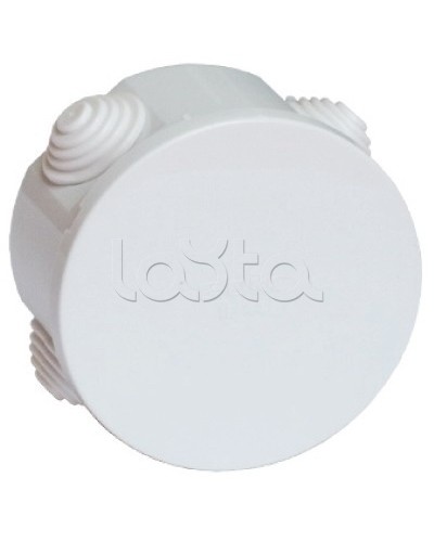 Коробка ответвительная с кабельными вводами, IP44, д.80х40 мм DKC 53600 в Абакане Распределительные коробки Pintop.ru