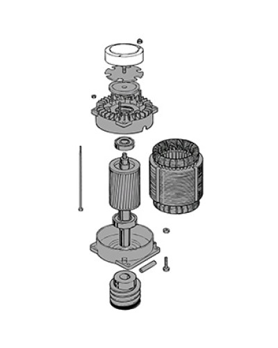 Электродвигатель C-BY Came 119RIC036 в Абакане Запчасти для шлагбаумов и автоматики Pintop.ru