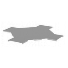 Крышка ответвителя X-образного 200х15 (0,7) для лестничного лотка ПожТехКабель (652-002)