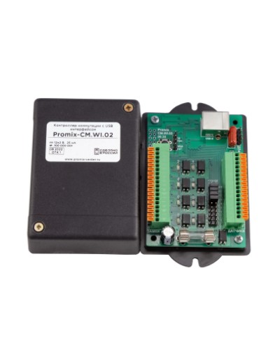 Контроллер коммутации управляемый по USB интерфейсу Promix-CM.WI.02 в Абакане Контроллеры Pintop.ru