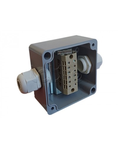 Коробка пылевлагонепроницаемая клеммная G366-Т А К АЯКС IP66/IP65, 82x80x55 Магнито-контакт в Абакане Распределительные коробки Pintop.ru