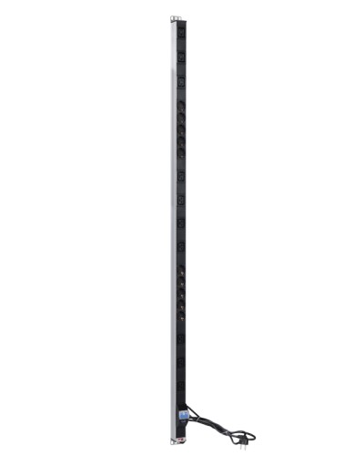 Блок розеток вертикальный Rem-16 REM R-16-10S-10C19-A-1420-3 в Абакане Блоки розеток Pintop.ru