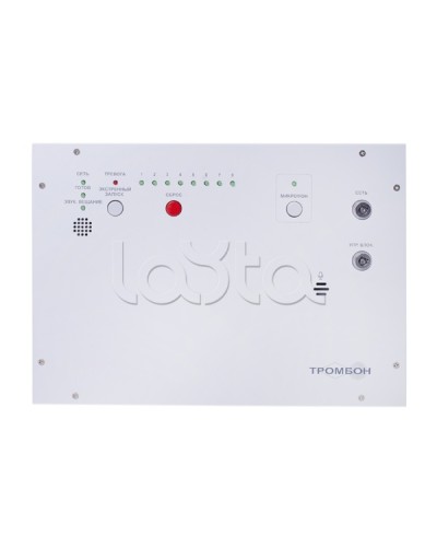 Блок оповещения Тромбон IP-БО8 в Абакане Системы оповещения и управления эвакуацией Pintop.ru