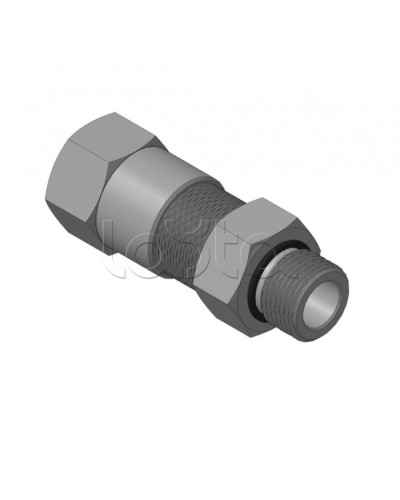 Кабельный ввод для бронированного кабеля с уплотнением внутренней оболочки кабеля резьбой G1/2, внешним диаметром кабеля D от 11 до 15 мм и проходным диаметром кабеля d= 6-10 мм Спектрон КВБ-15/10-Н-G1/2 в Абакане Аксессуары для кабель-канала Pintop.r