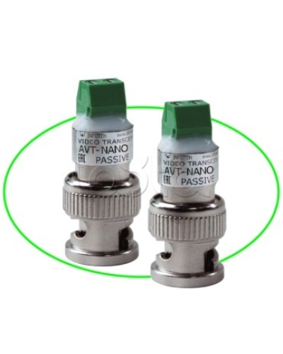 Комплект пассивных приемопередатчиков Инфотех AVT-Nano Passive M в Абакане Видеоусилители, Модуляторы, Делители Pintop.ru