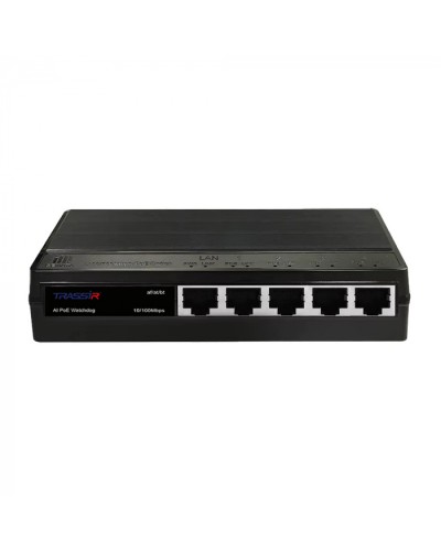 Hi-PoE коммутатор TRASSIR TR-NS1105-60-4POE в Абакане Коммутаторы Pintop.ru