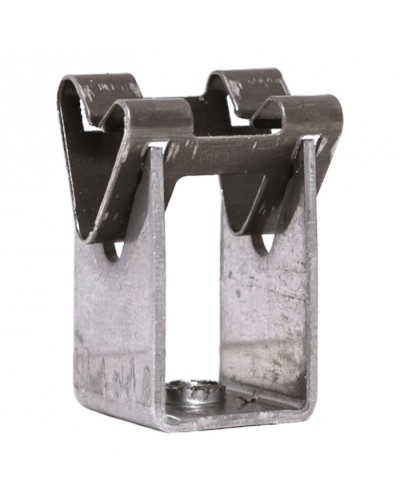 Держатель токоотвода металлический 35мм, L=20мм, Ni/Ni EKF PROxima (lp-d2115-20-ni) в Абакане Электротехническое оборудование Pintop.ru