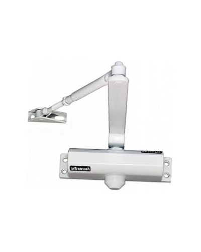 Доводчик дверной Falcon Eye FE-B2W (белый) в Абакане Доводчики Pintop.ru