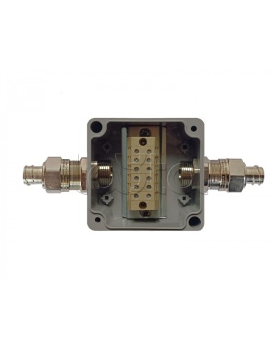 G366 А МВ (ввод провода в металлорукаве Ду10) К АЯКС IP66/IP65, 82x80x55 Магнито-контакт в Абакане Распределительные коробки Pintop.ru