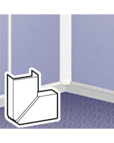 Угол плоский 40x12.5 Legrand 033316 в Абакане Аксессуары для кабель-канала Pintop.ru