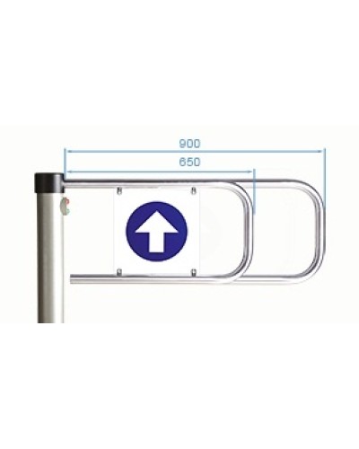 Створки для калитки PERCo-ASG-650 в Абакане Калитки Pintop.ru