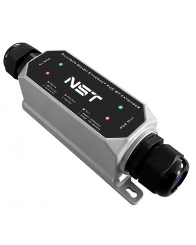Уличный Ultra PoE удлинитель Gigabit Ethernet до 250м на 1 порт NST NS-EX-1GP/W в Абакане Дополнительное оборудование для сетей Pintop.ru