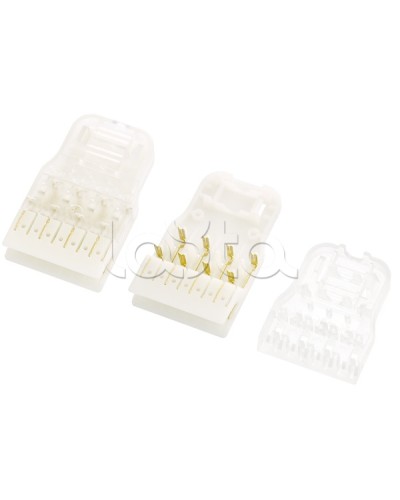 Вилка коммутационная 110 Кат.5e 4 пары (50шт/уп) NIKOMAX (NMC-CP110UD4-WT-50) в Абакане Коннекторы Pintop.ru