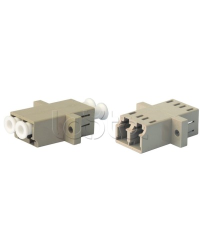 Адаптер оптический проходной Hyperline FA-P11Z-DLC/DLC-N/WH-BG в Абакане Проходные адаптеры Pintop.ru