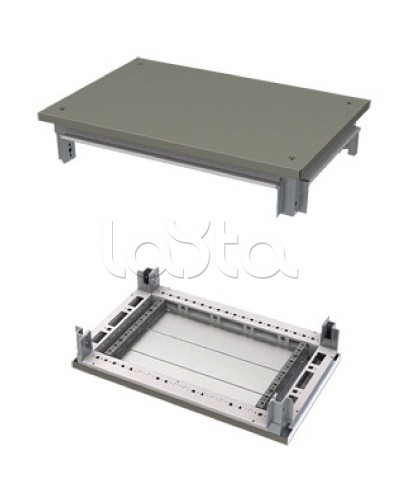 Комплект, крыша и основание, для шкафов CQE, 400 x 500 мм DKC R5KTB45 в Абакане Аксессуары для стоек и шкафов Pintop.ru