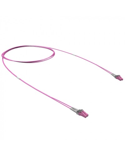 Оптический коммутационный шнур Duplex LC/UPC-LC/UPC, 50/125 (OM4), 1 м DKC RNPC54DLL1 в Абакане Патч-корды оптические Pintop.ru