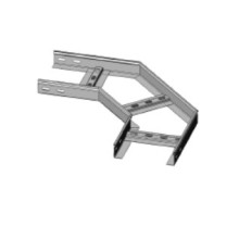 Угол горизонтальный 90° 200х80 (1,2) для лестничного лотка ПожТехКабель (650-513)