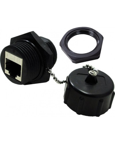 Модуль соединительный индустриальный, IP67, экранированный, кат.6 LANMASTER LAN-KCP45S6-WP в Абакане Проходные адаптеры Pintop.ru