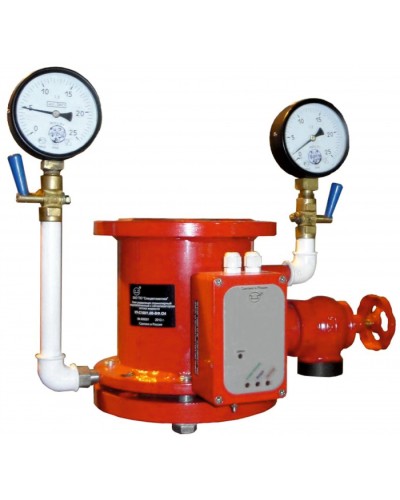 Узел управления спринклерный водозаполненный Спецавтоматика УУ-С100/1,6В-ВФ.О4 - Шалтан в Абакане Устройства пуска водяного пожаротушения Pintop.ru