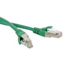 Патч-корд F/UTP Hyperline PC-LPM-STP-RJ45-RJ45-C6-15M-LSZH-GN