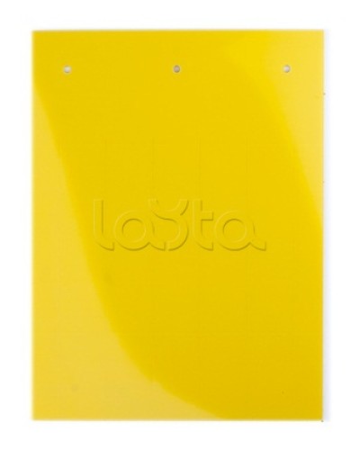 Табличка полужесткая. Установка в держатель. Для маркировки модульного оборудования. ПВХ-0,5. Желтый DKC TAS35 в Абакане Аксессуары для лотков Pintop.ru