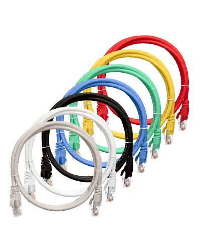 Шнур коммутационный 2хRJ45/8P8C U/UTP кат.5е (NMC-PC4UD55B-015-WT) NIKOMAX (1.5 м) в Абакане Патчкорды (медные) Pintop.ru