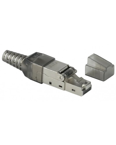 ITK Разъём RJ-45 FTP для кабеля кат.6A полевая заделка (CS3-1C6AF-Q) в Абакане Коннекторы и разъемы Pintop.ru