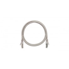 Патч-корд 2хRJ45/8P8C F/UTP 0.3 м кат.5е NIKOMAX NMC-PC4SD55B-003-C-GY