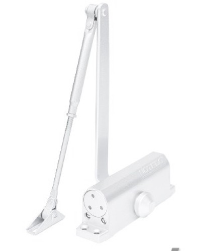 Доводчик NOTEDO DC-090-НО EN4 с ФОП (белый) в Абакане Доводчики Pintop.ru