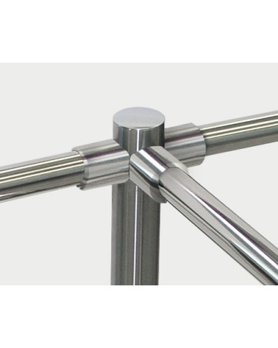 Патрубок прямой для крепления поручней PERCo-BH02 0-10 в Абакане Ограждения Pintop.ru