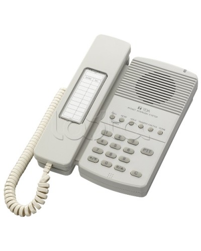 Мастер-станция стандартного исполнения TOA N-8010 MS Y в Абакане Системы оповещения и трансляции TOA Pintop.ru