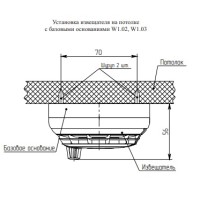 Рубеж Базовое основание W1.03 (в упаковке)