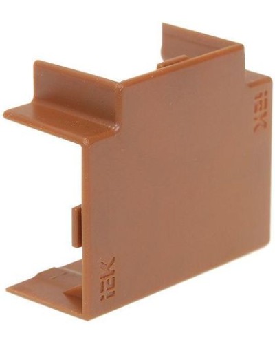 ELECOR Угол Т-образный КМТ 40х16 дуб (4шт/компл) IEK (EL-KK10D-T-040-016-K11) в Абакане Аксессуары для кабель-канала Pintop.ru