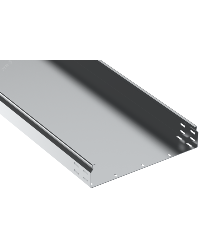 ESCA Лоток неперфорированный 100х100х3000-1,0 IEK (CLN10-100-100-100-3) в Абакане Кабельные лотки Pintop.ru