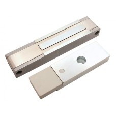 Электромагнитный замок с датчиком состояния двери ALeko ALM-150P (12В серый)