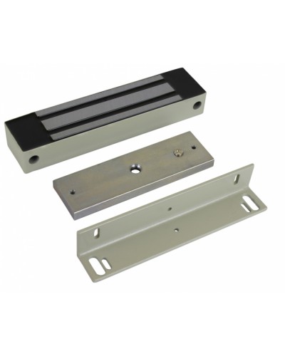 Замок электромагнитный влагозащищенный AccordTec ML-295K (белый) с уголком в Абакане Электромагнитные замки Pintop.ru