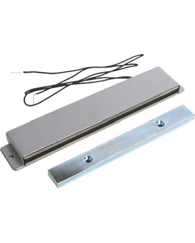 Замок электромагнитный миниатюрный Aler AL-80FU (24 В, серый) в Абакане Электромагнитные замки Pintop.ru