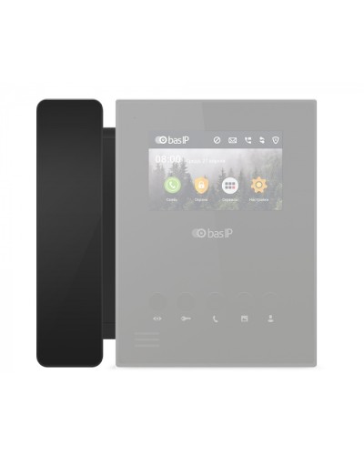 Аудиотрубка дополнительная BAS-IP SP-AU BLACK в Абакане Абонентские IP устройства Pintop.ru