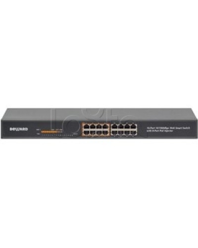 Коммутатор PoE 16-портовый Beward STW-16P8 в Абакане Коммутаторы Pintop.ru