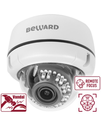 IP-камера видеонаблюдения антивандальная купольная Beward B2530DVZ в Абакане IP-камеры Pintop.ru