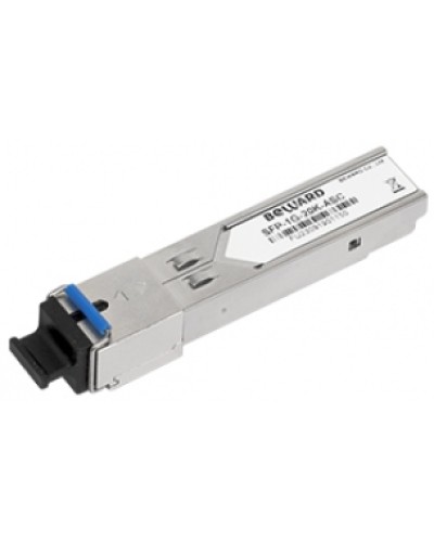 парный низковольтный оптический одномодовый одноволоконный приёмопередатчик форм-фактора SFP Beward SFP-1G-20K-ASC в Абакане Системы видеонаблюдения Pintop.ru