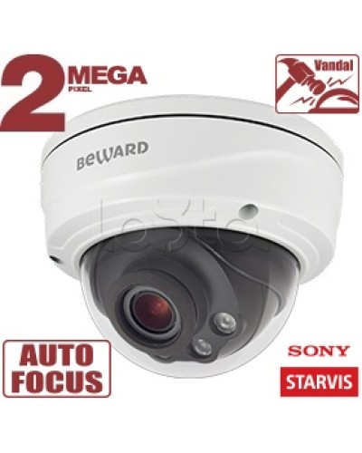 IP-камера видеонаблюдения купольная Beward SV2010DVZ в Абакане IP-камеры Pintop.ru