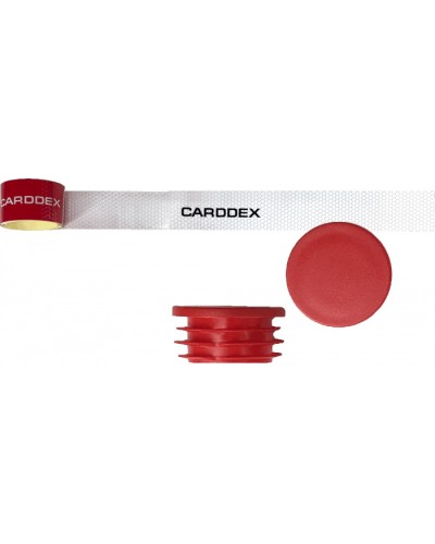 Комплект для стрел (наклейки + заглушки) CARDDEX RS-04B в Абакане Запчасти для шлагбаумов и автоматики Pintop.ru
