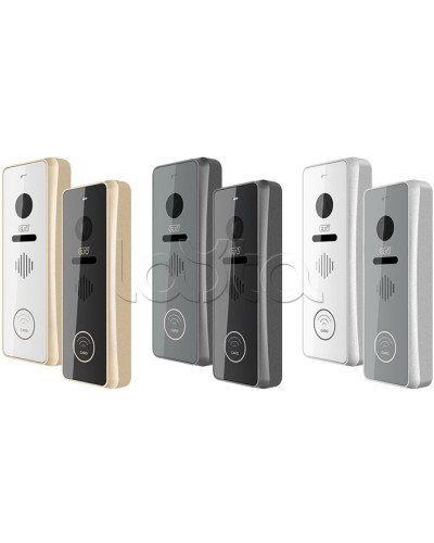 Панель вызывная CTV-D4002EM (серебро) в Абакане Вызывные видеопанели малоабонентные Pintop.ru