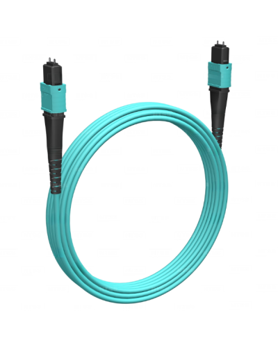 Кабельная сборка MPO(M) -MPO(M)-8 волокон 50/125 OM3, 3 m Cabeus (FOP-50-OM3-8-MPO(M)-8-MPO(M)-B-3m) в Абакане Кабельные сборки (оптические) Pintop.ru