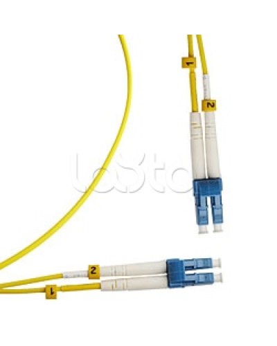 Шнур оптический SM 9/125 duplex LC/LC (15 м) Cabeus FOP(D)-9-LC-LC-15M в Абакане Патч-корды оптические Pintop.ru