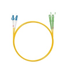 Шнур оптический simplex SC/APC-LC/UPC 9/125 sm 2м LSZH Cabeus FOP(s)-9-SC/APC-LC/UPC-2m