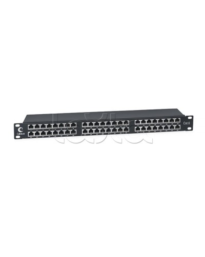 Патч-панель Cabeus PLHD-48-Cat.6-SH-Dual IDC-1U в Абакане Патч панель Pintop.ru